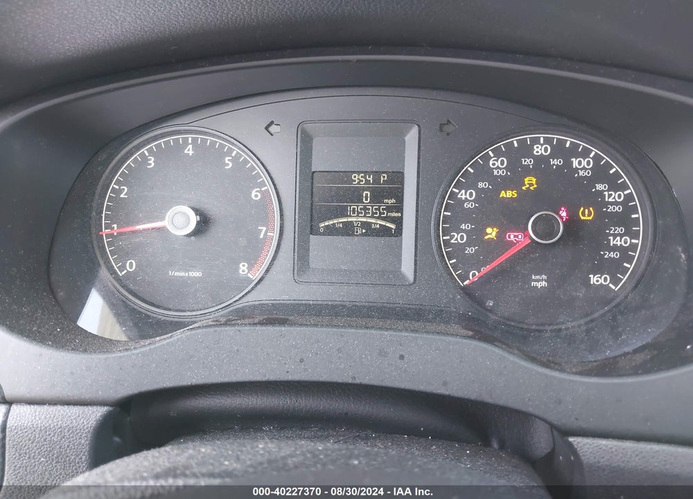 2013 VOLKSWAGEN JETTA 2.0L S VIN: 3VW2K7AJ3DM266440