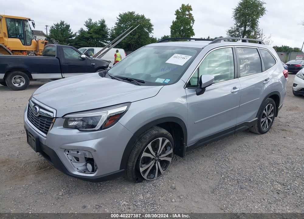 2021 SUBARU FORESTER LIMITED VIN: JF2SKASC6MH576913