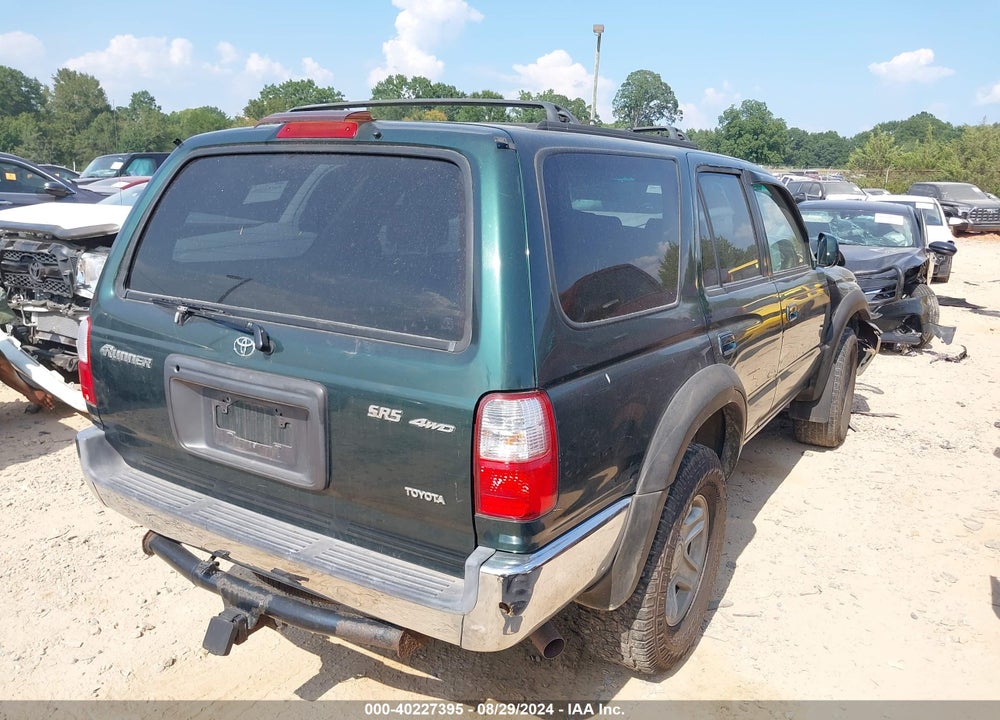 2001 TOYOTA 4RUNNER SR5 V6 VIN: JT3HN86R710350319