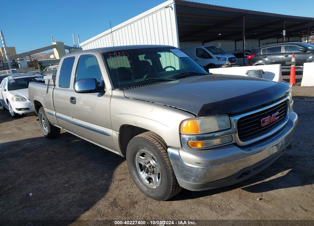 2002 GMC SIERRA 1500 SLE VIN: 2GTEC19V721137459