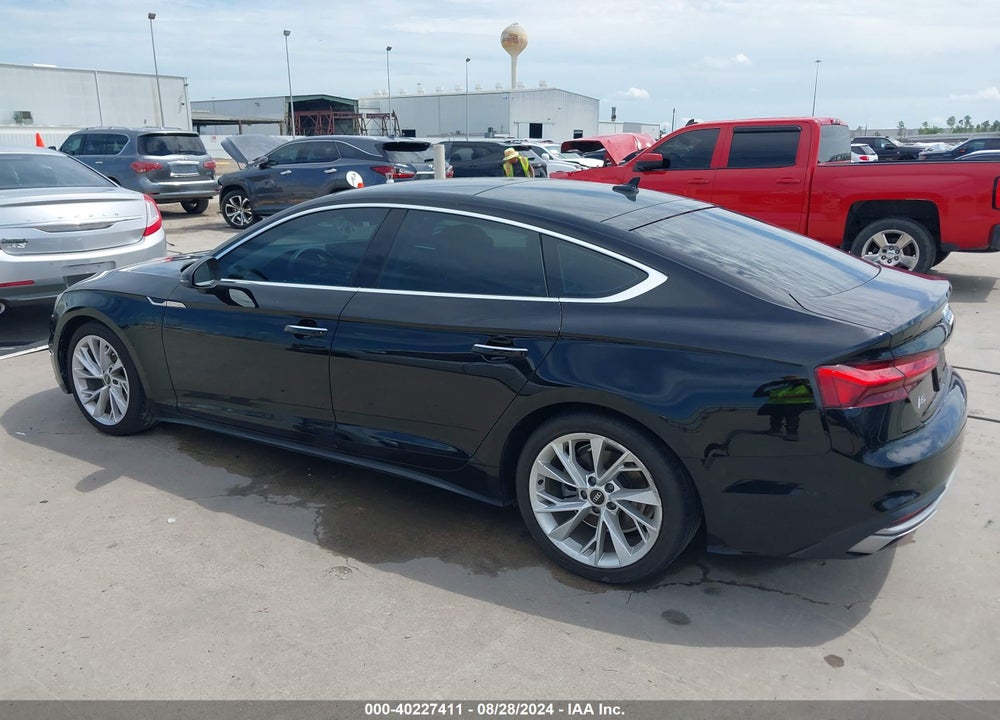 2022 AUDI A5 SPORTBACK PREMIUM 40 TFSI QUATTRO S TRONIC VIN: WAUABCF54NA006546