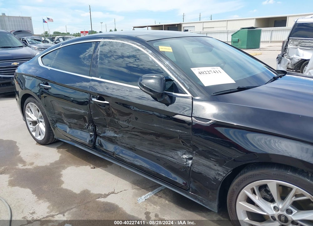 2022 AUDI A5 SPORTBACK PREMIUM 40 TFSI QUATTRO S TRONIC VIN: WAUABCF54NA006546