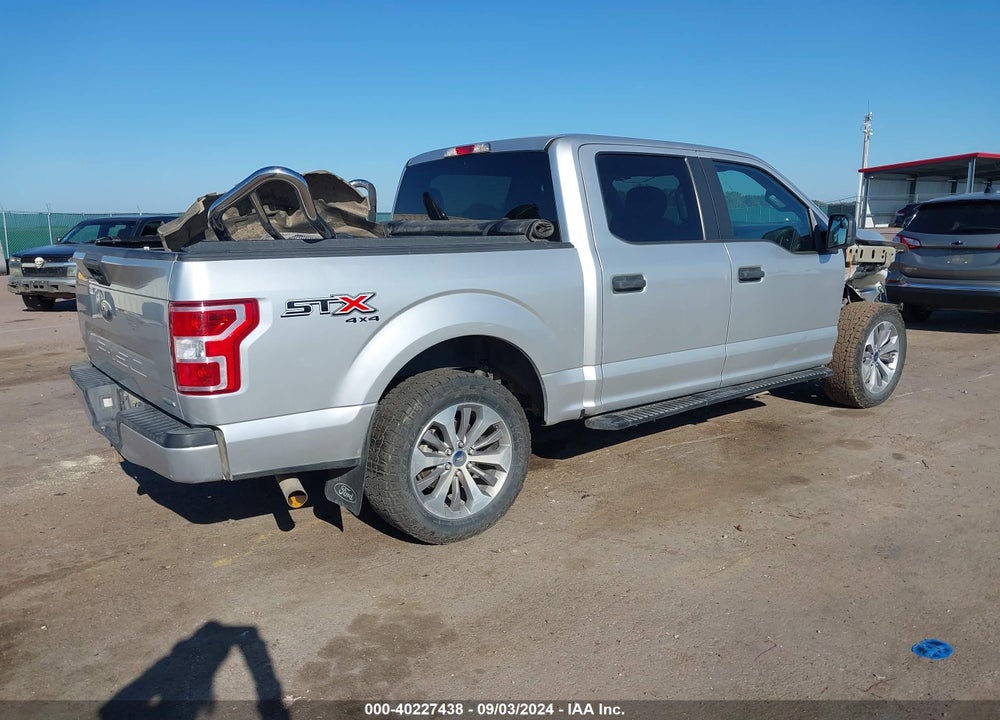 2018 FORD F-150 XL VIN: 1FTEW1EP2JFB58161
