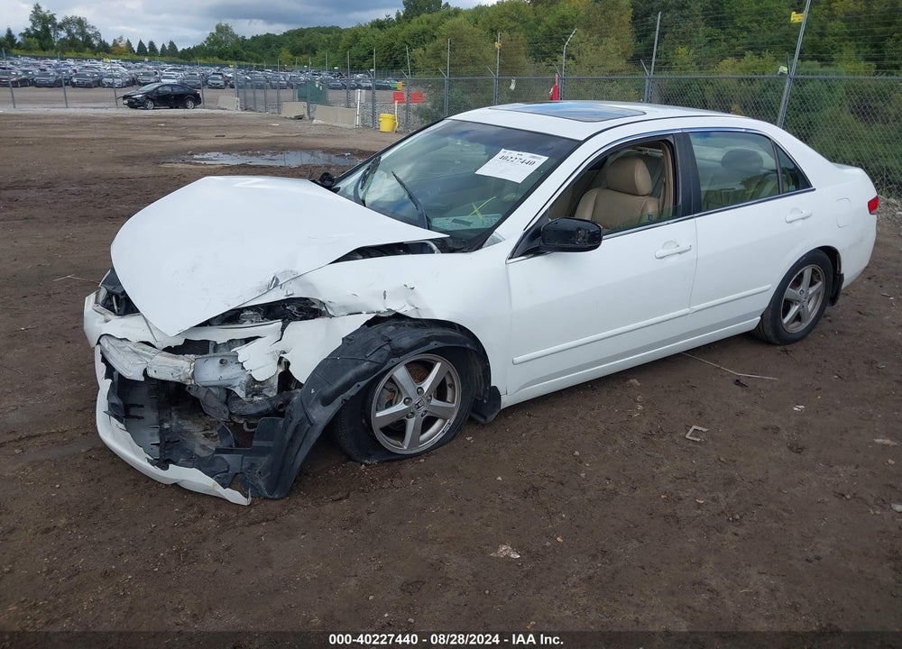 2003 HONDA ACCORD 2.4 EX VIN: 1HGCM56623A027775