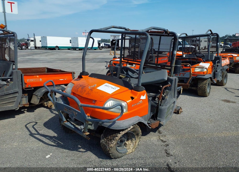 2009 KUBOTA RTV900 VIN: KRTV900A71086623