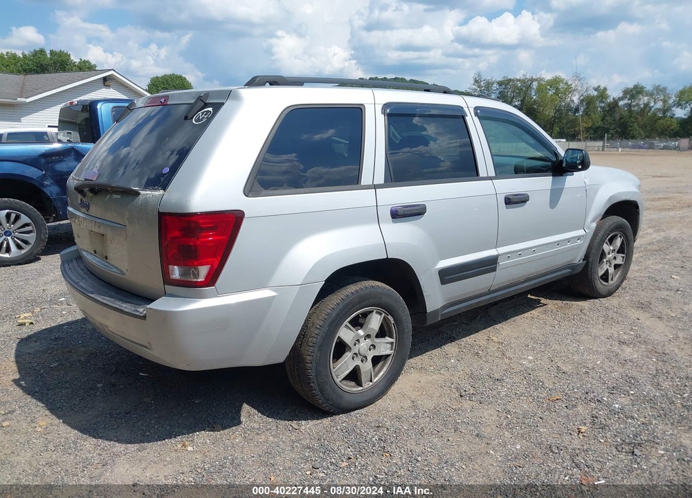 2006 JEEP GRAND CHEROKEE LAREDO VIN: 1J4GR48K96C256009