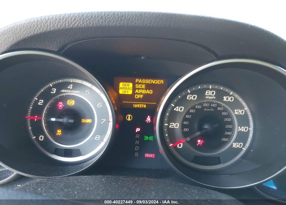 2010 ACURA MDX VIN: 2HNYD2H25AH519142