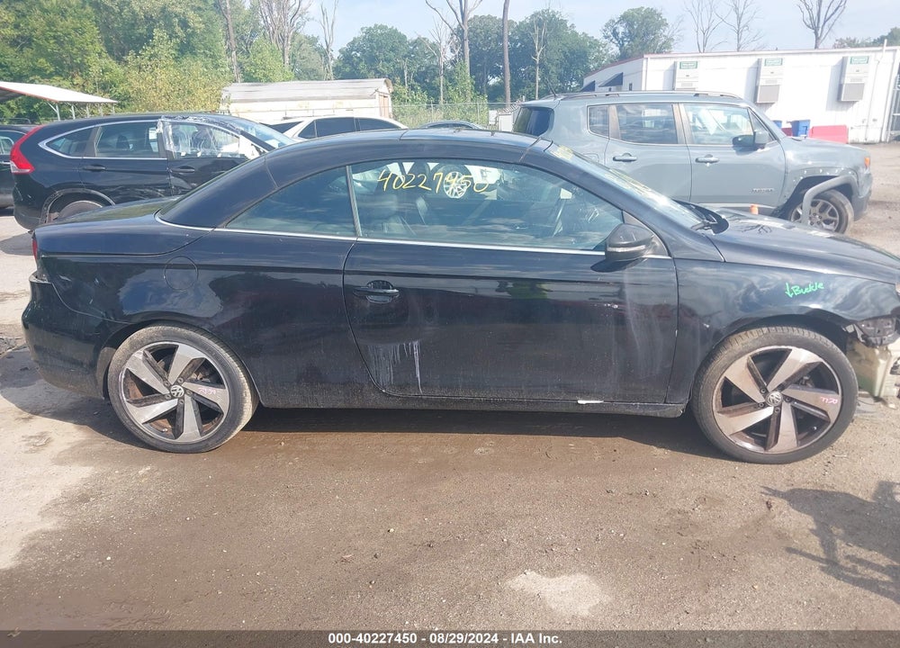 2013 VOLKSWAGEN EOS LUX VIN: WVWFW8AH7DV002624