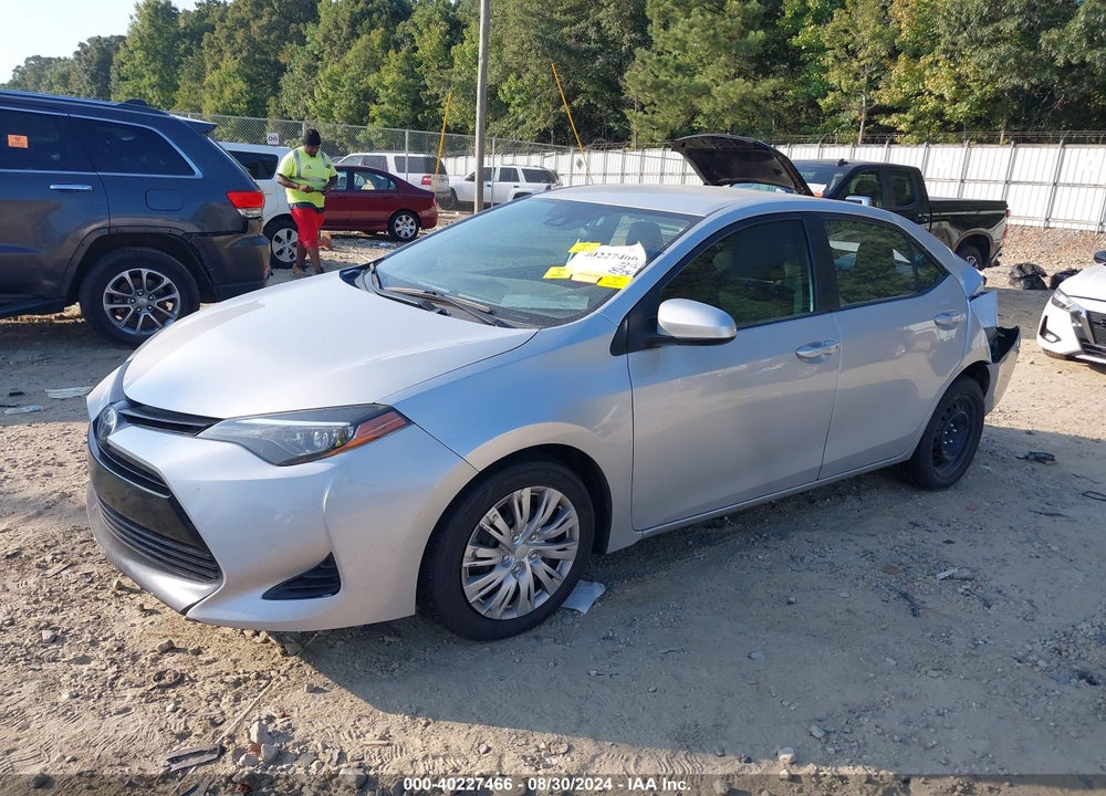 2019 TOYOTA COROLLA LE VIN: 2T1BURHE6KC208698