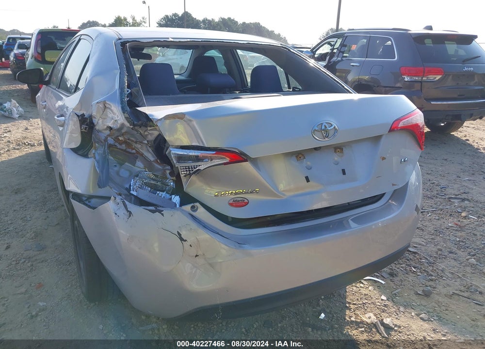 2019 TOYOTA COROLLA LE VIN: 2T1BURHE6KC208698
