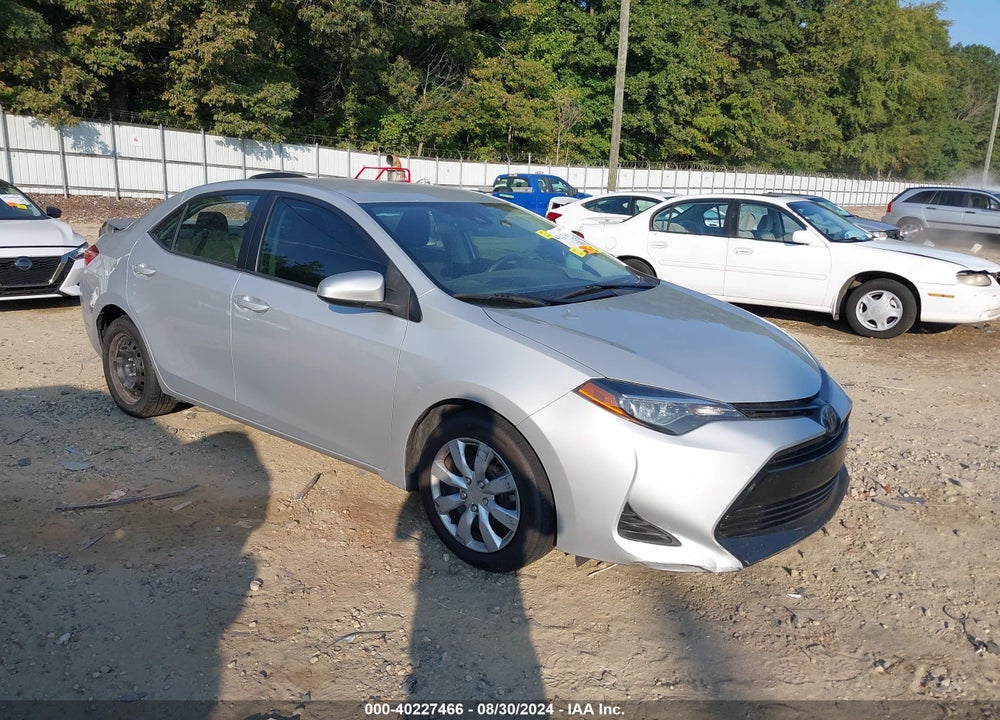 2019 TOYOTA COROLLA LE VIN: 2T1BURHE6KC208698
