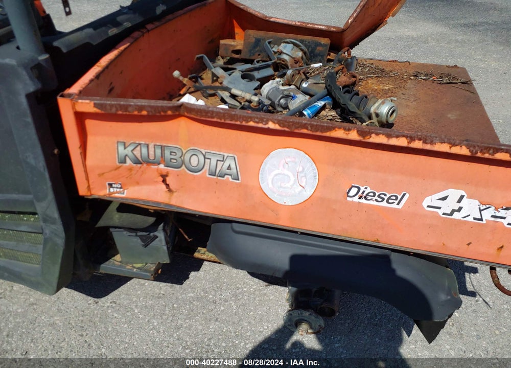 2010 KUBOTA RTV900 VIN: KRTV900A81091591