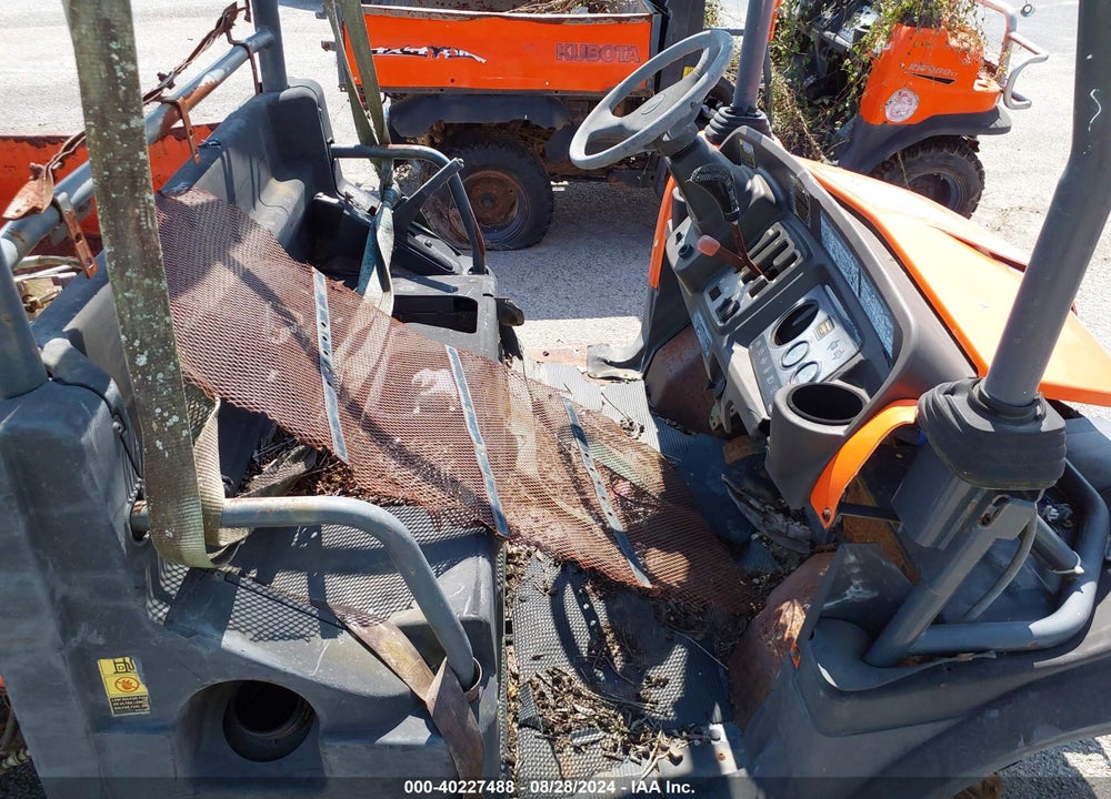 2010 KUBOTA RTV900 VIN: KRTV900A81091591
