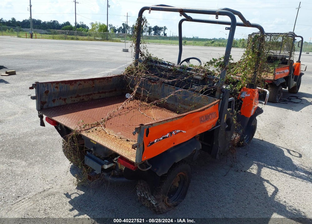 2013 KUBOTA RTV900 VIN: A5KB1FDATDG0E1869