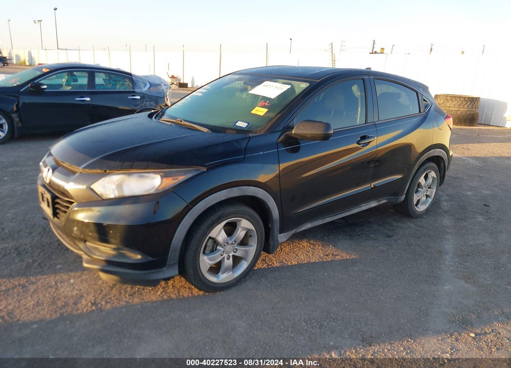 2016 HONDA HR-V LX VIN: 3CZRU5H36GM743058