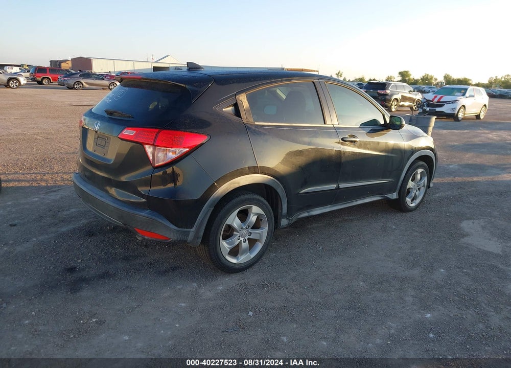 2016 HONDA HR-V LX VIN: 3CZRU5H36GM743058