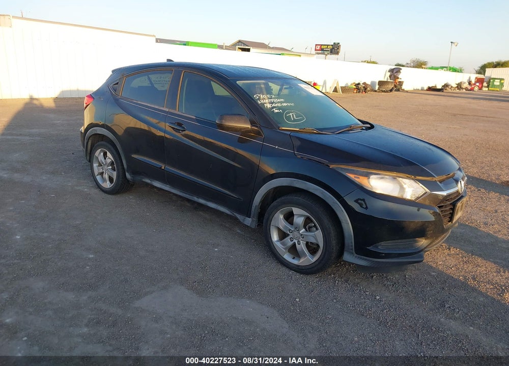 2016 HONDA HR-V LX VIN: 3CZRU5H36GM743058
