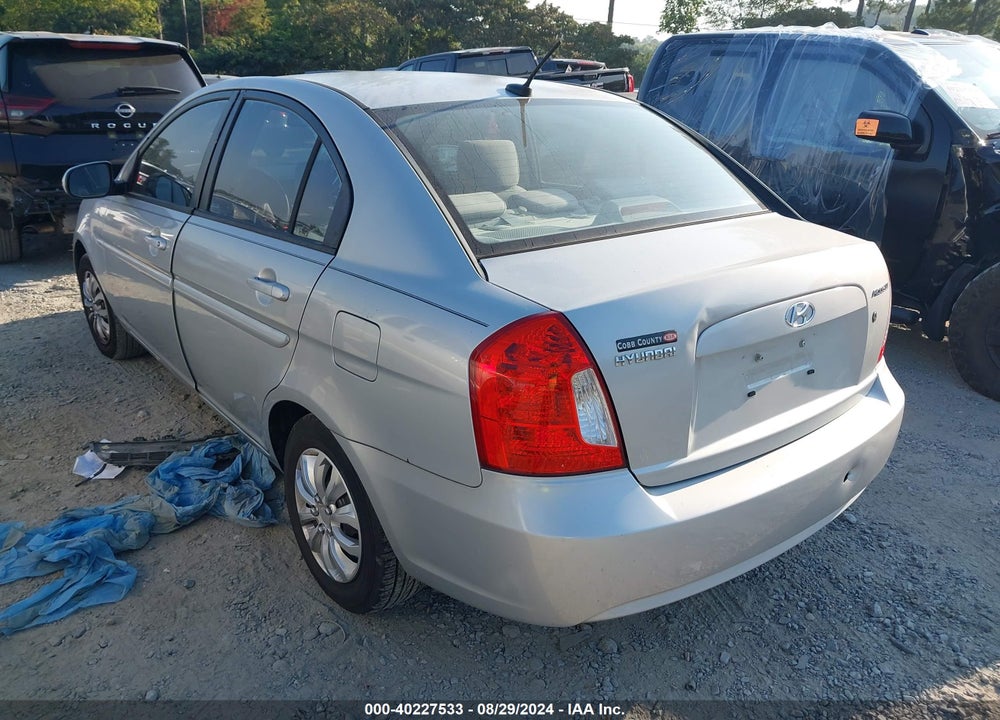 2011 HYUNDAI ACCENT GLS VIN: KMHCN4AC3BU611159