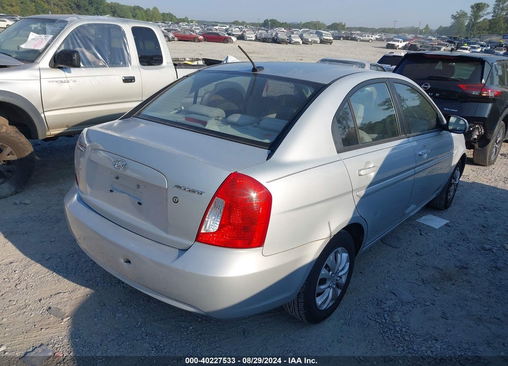 2011 HYUNDAI ACCENT GLS VIN: KMHCN4AC3BU611159