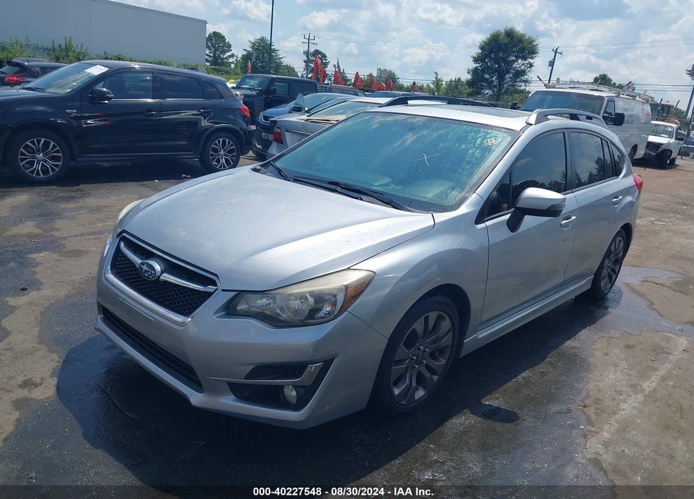 2016 SUBARU IMPREZA 2.0I SPORT LIMITED VIN: JF1GPAU65GH297587