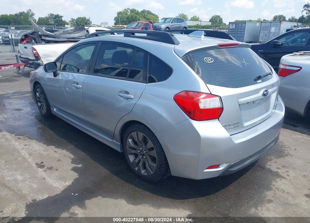 2016 SUBARU IMPREZA 2.0I SPORT LIMITED VIN: JF1GPAU65GH297587
