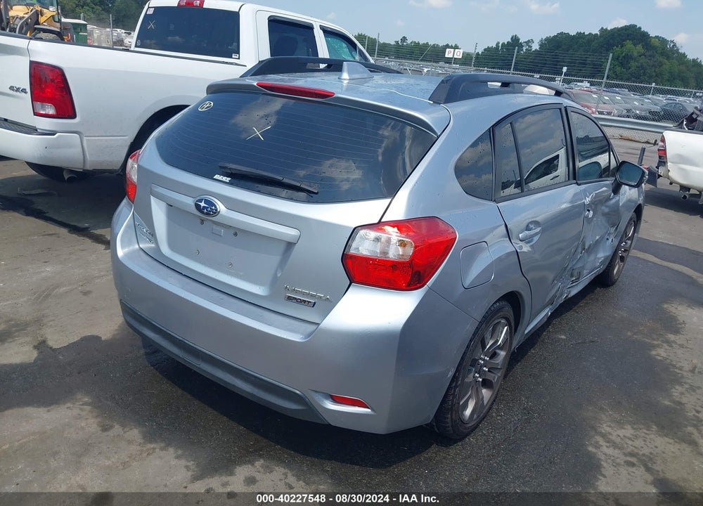2016 SUBARU IMPREZA 2.0I SPORT LIMITED VIN: JF1GPAU65GH297587
