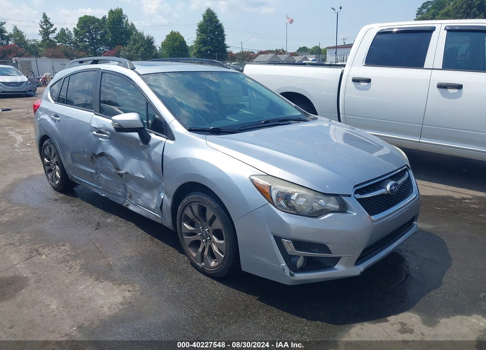2016 SUBARU IMPREZA 2.0I SPORT LIMITED VIN: JF1GPAU65GH297587