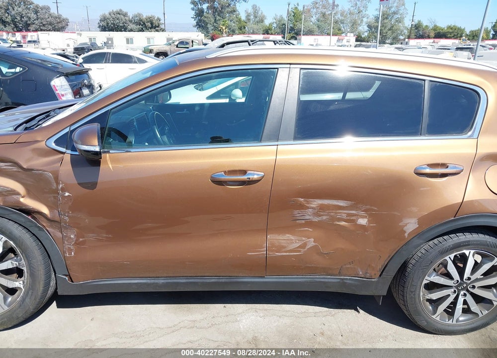 2019 KIA SPORTAGE EX VIN: KNDPN3AC5K7507691