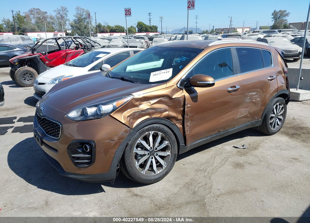 2019 KIA SPORTAGE EX VIN: KNDPN3AC5K7507691