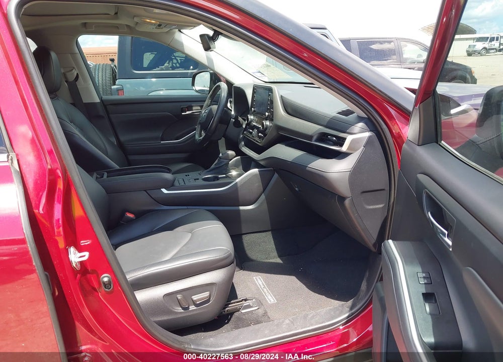 2021 TOYOTA HIGHLANDER XLE VIN: 5TDGZRAH4MS081214