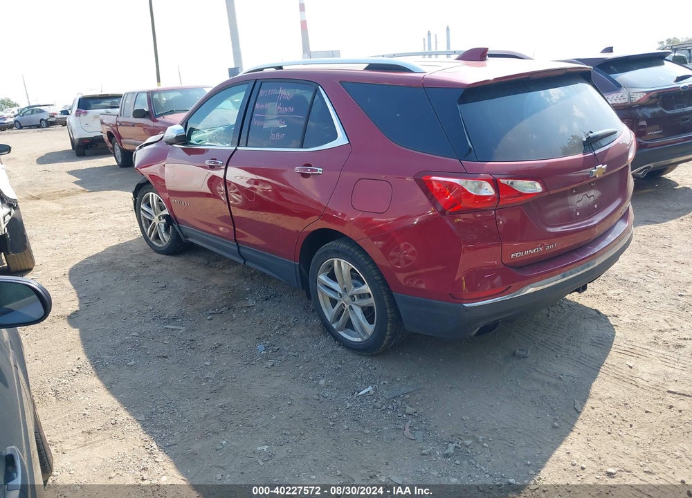 2018 CHEVROLET EQUINOX PREMIER VIN: 2GNAXWEX3J6323595