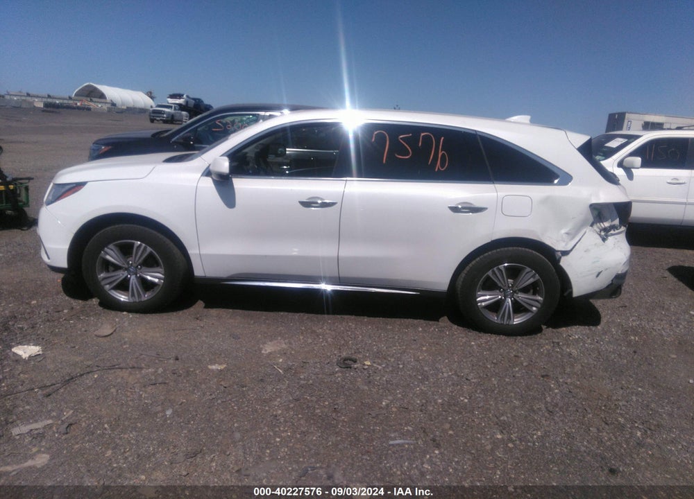 2020 ACURA MDX STANDARD VIN: 5J8YD4H35LL041578