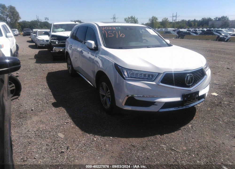 2020 ACURA MDX STANDARD VIN: 5J8YD4H35LL041578
