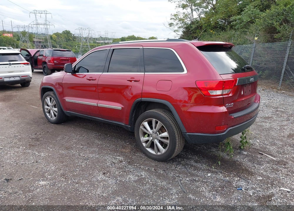 2013 JEEP GRAND CHEROKEE LAREDO VIN: 1C4RJFAG9DC557657