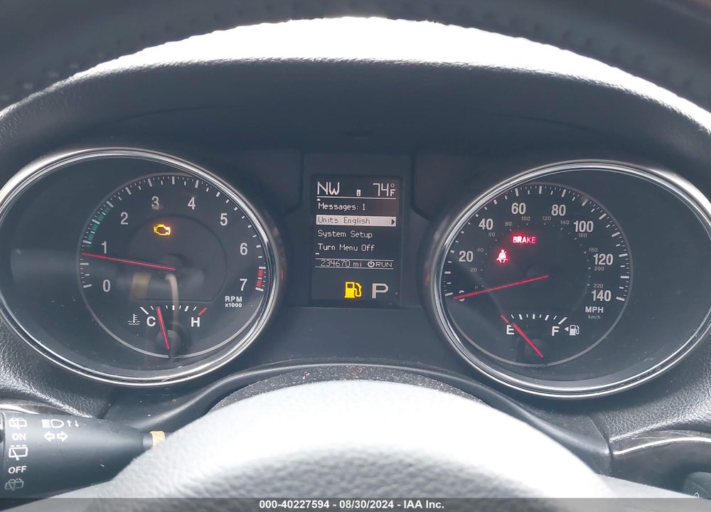 2013 JEEP GRAND CHEROKEE LAREDO VIN: 1C4RJFAG9DC557657