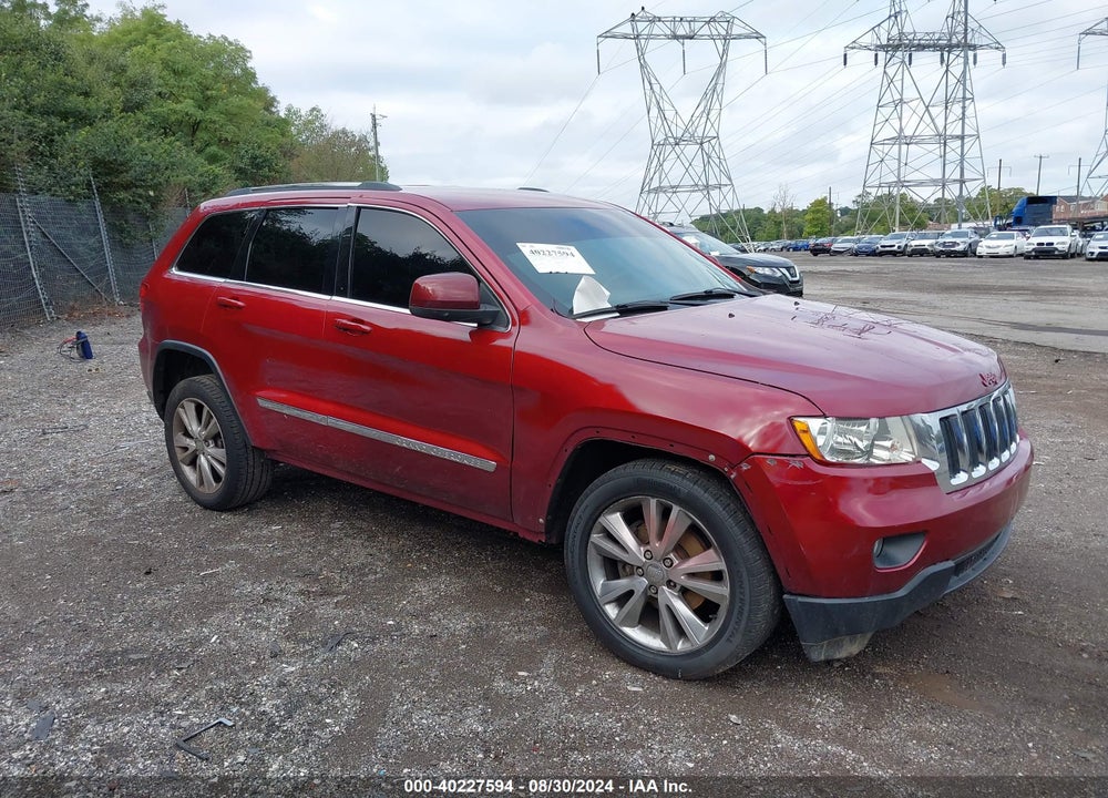 2013 JEEP GRAND CHEROKEE LAREDO VIN: 1C4RJFAG9DC557657