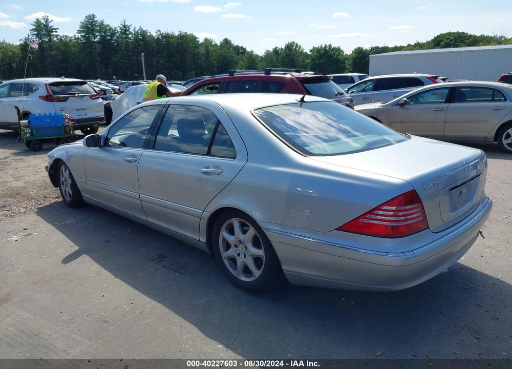 2006 MERCEDES-BENZ S 430 4MATIC VIN: WDBNG83J16A482676