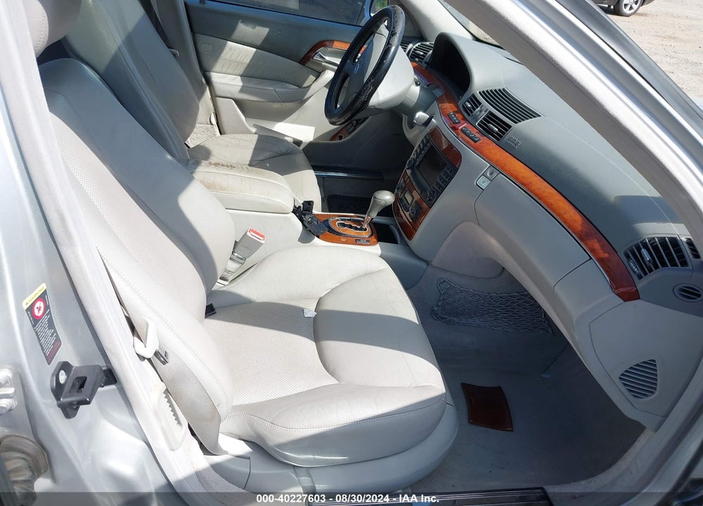 2006 MERCEDES-BENZ S 430 4MATIC VIN: WDBNG83J16A482676
