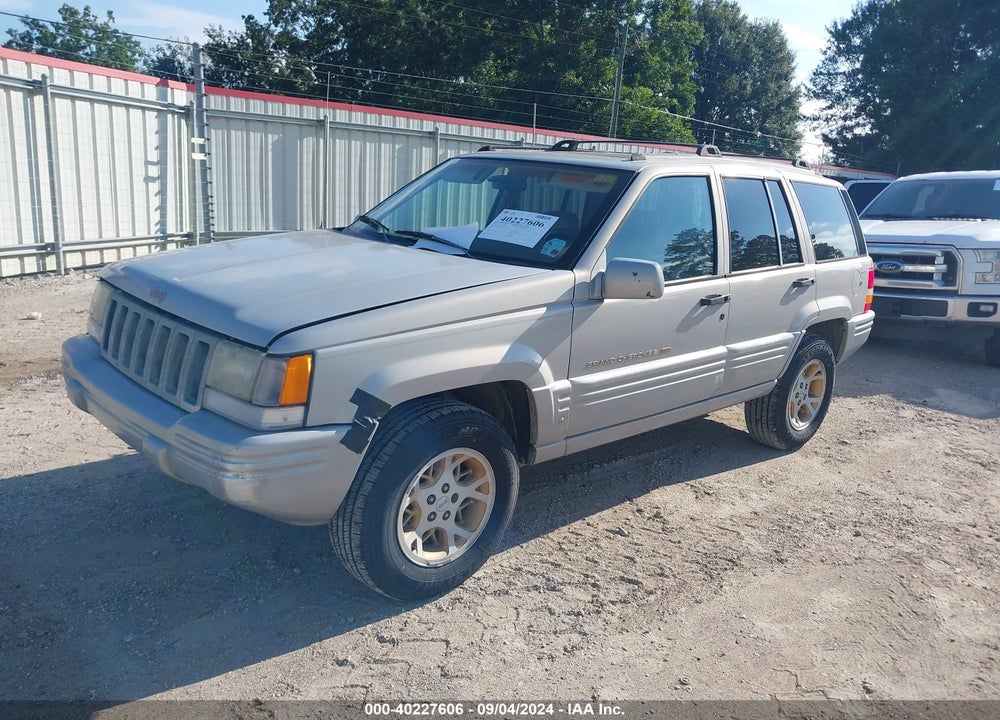 1998 JEEP GRAND CHEROKEE LIMITED VIN: 1J4GZ78Y2WC124652