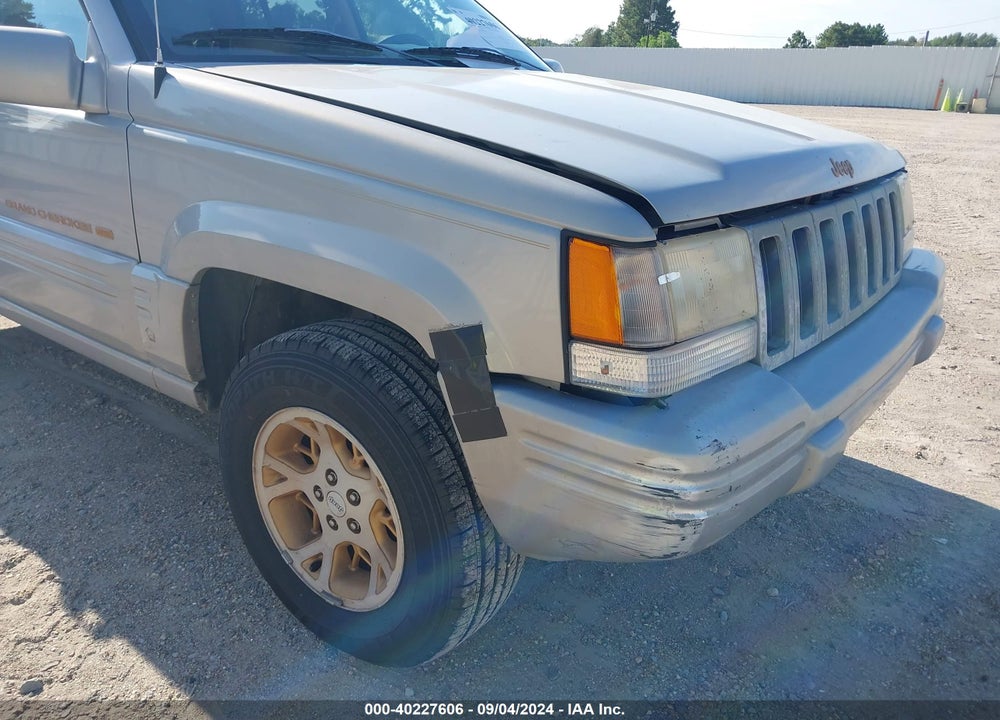 1998 JEEP GRAND CHEROKEE LIMITED VIN: 1J4GZ78Y2WC124652