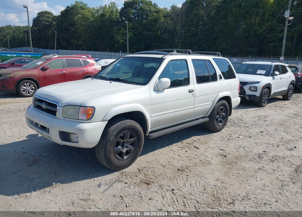 2001 NISSAN PATHFINDER LE VIN: JN8DR07Y11W506748
