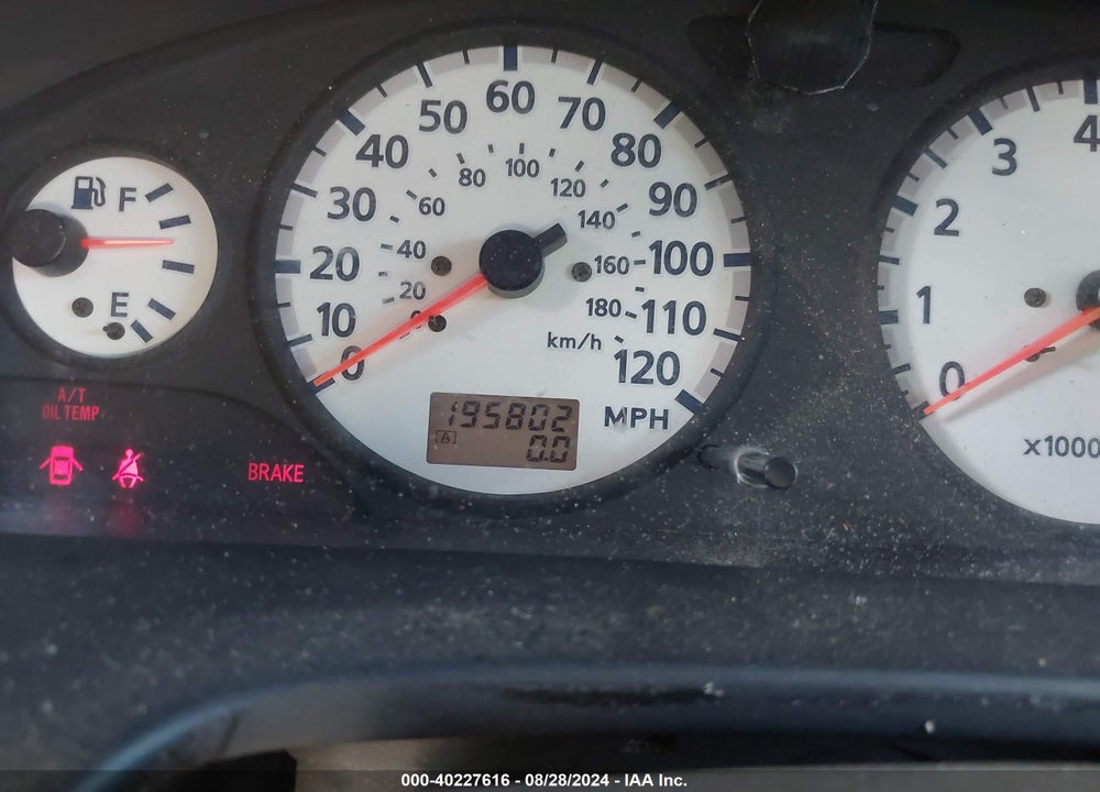 2001 NISSAN PATHFINDER LE VIN: JN8DR07Y11W506748