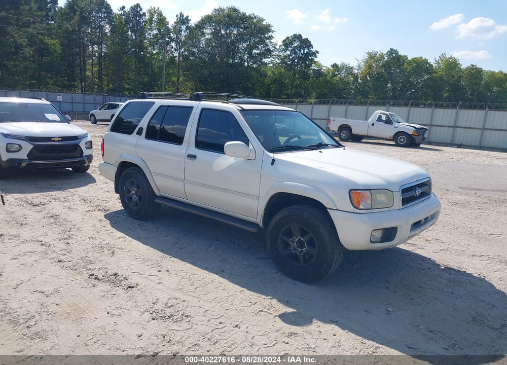 2001 NISSAN PATHFINDER LE VIN: JN8DR07Y11W506748
