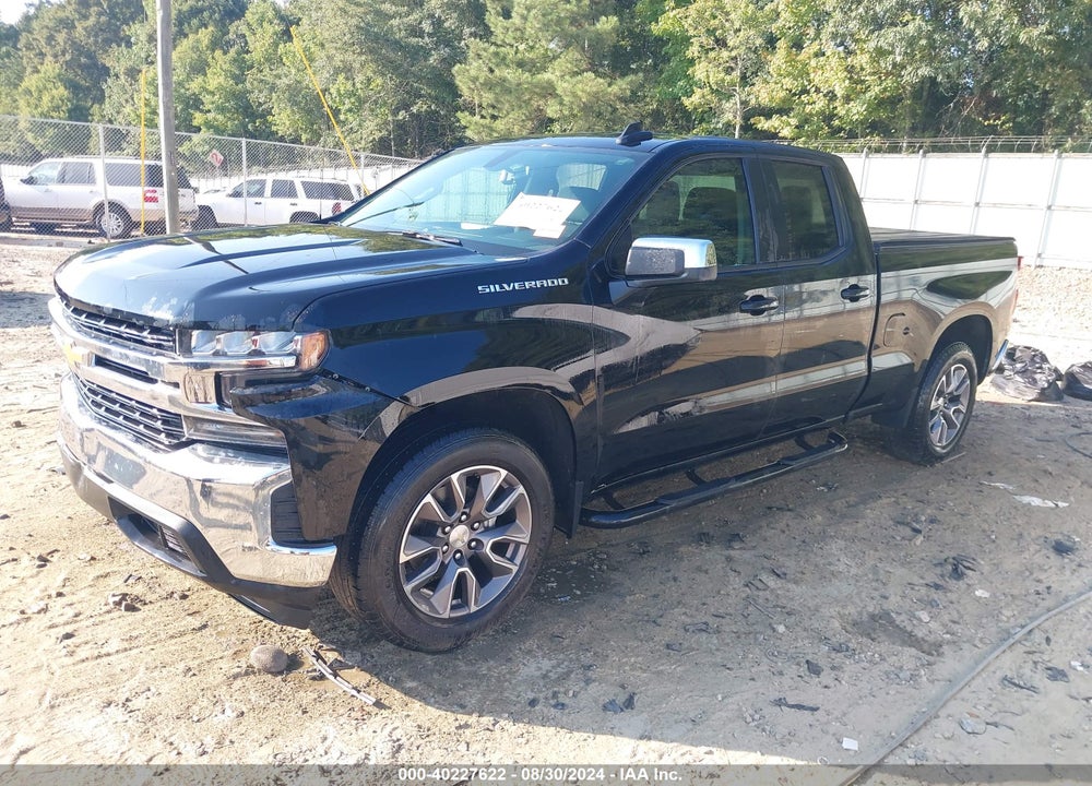 2020 CHEVROLET SILVERADO 1500 2WD DOUBLE CAB STANDARD BED LT VIN: 1GCRWCEDXLZ333552
