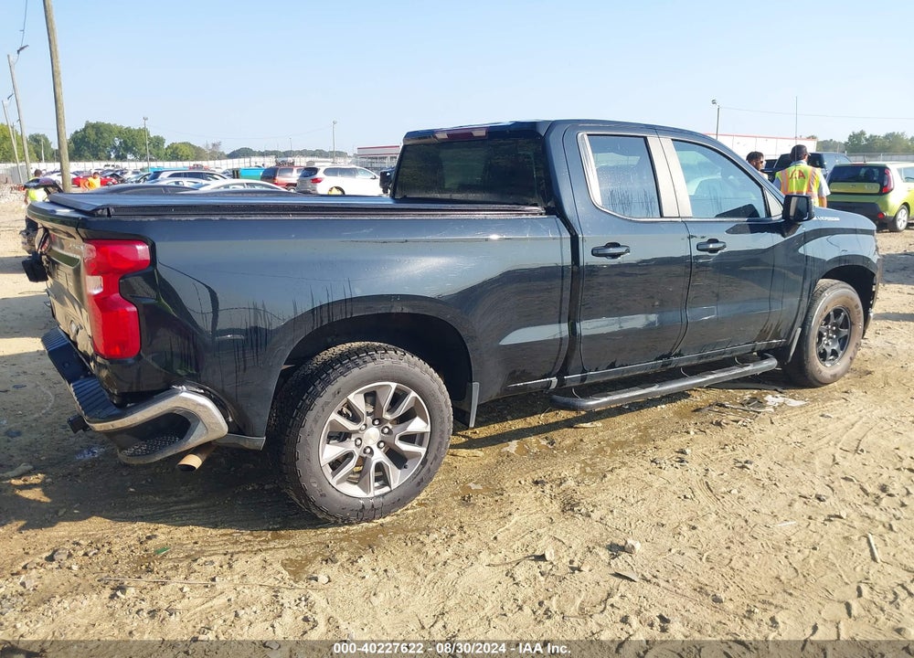 2020 CHEVROLET SILVERADO 1500 2WD DOUBLE CAB STANDARD BED LT VIN: 1GCRWCEDXLZ333552