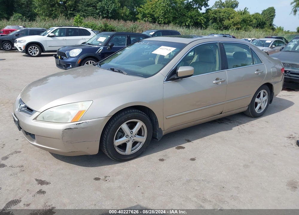 2003 HONDA ACCORD 2.4 EX VIN: 1HGCM55673A053743