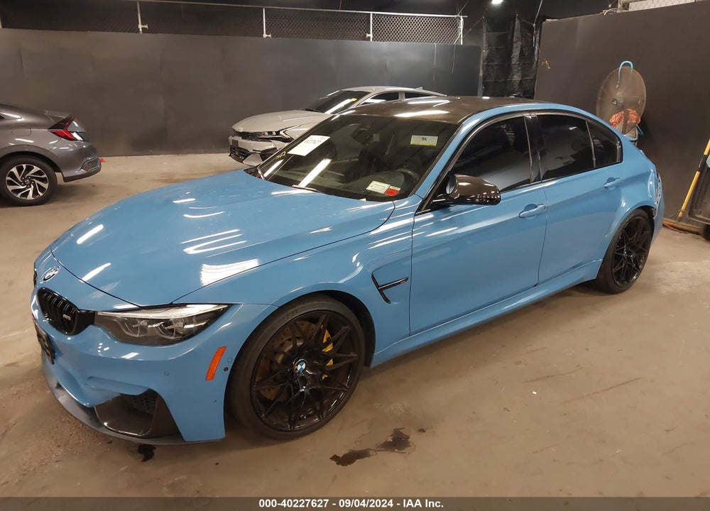 2018 BMW M3 VIN: WBS8M9C59J5K99794