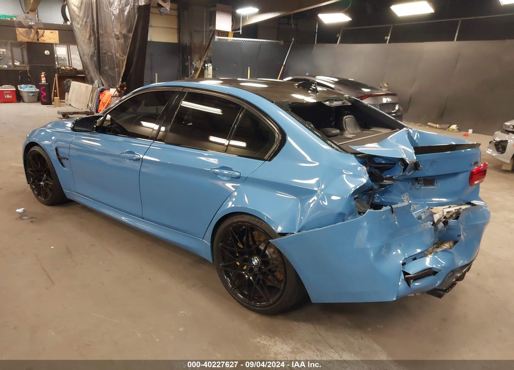 2018 BMW M3 VIN: WBS8M9C59J5K99794