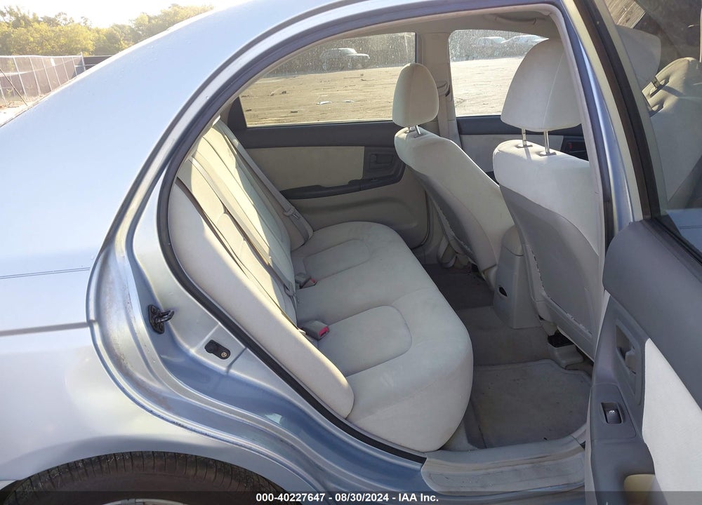 2005 KIA SPECTRA EX/LX/SX VIN: KNAFE121755087815