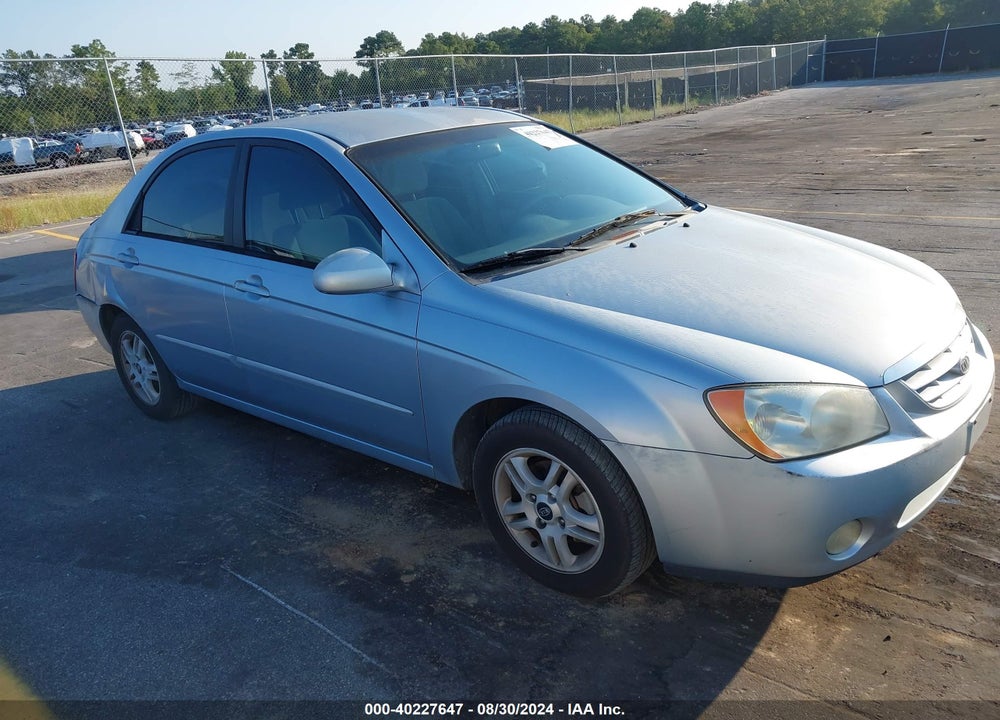 2005 KIA SPECTRA EX/LX/SX VIN: KNAFE121755087815